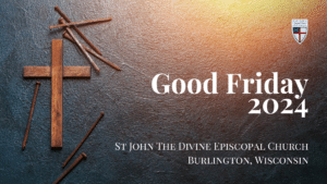 Our Good Friday cover photo with Cross with nails