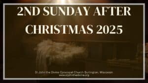 An empty manger, and tell people it is for the Join us on the 2nd Sunday after Christmas 2025 as we wrap up the Christmas season and prepare for the Epiphany.